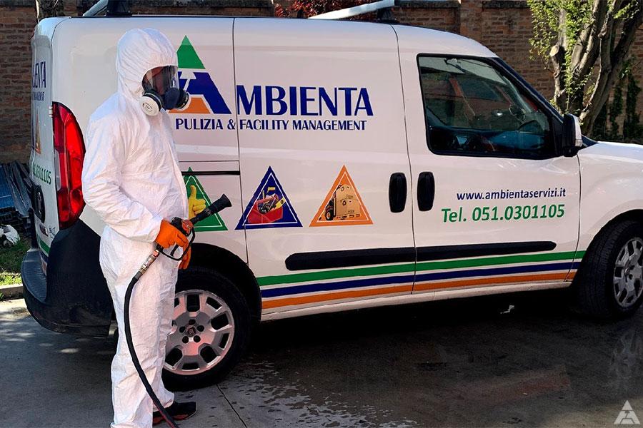 Sanificazioni Ambienta, mezzi a disposizione